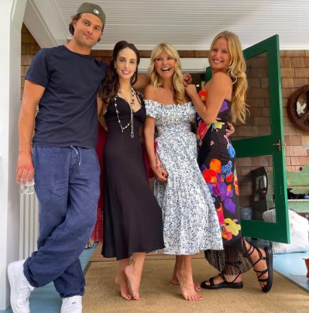 Jack Paris Brinkley Cook took pictures with his siblings and mother on his little sister's birthday 